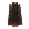 Pool Table Brush Wood Horse Hair 3 Sided Billiards Brush Cleaner for Cleaning Pool Tables Corner Edges Burgundy