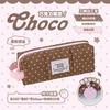 RosyPosy soft furnishings, Korean polka dot good material pencil bag, cotton-filled large-capacity student pencil bag, girls stationery bag