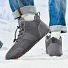 New outdoor casual wear-resistant five-finger cotton shoes New couple snow boots wide last foot protection mountaineering sports shoes