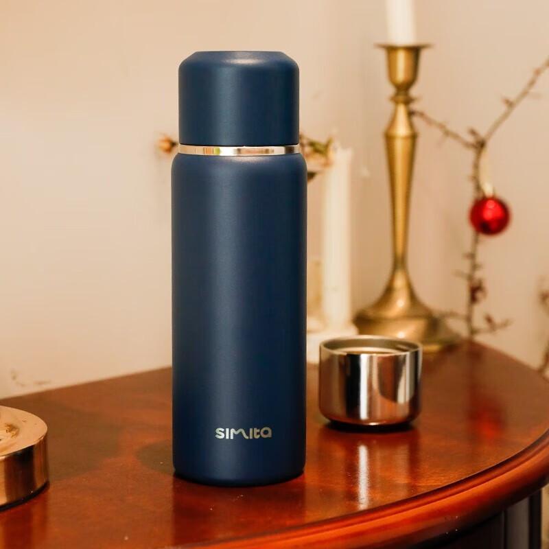 Simita Stainless Steel Portable Insulated Tea Mug