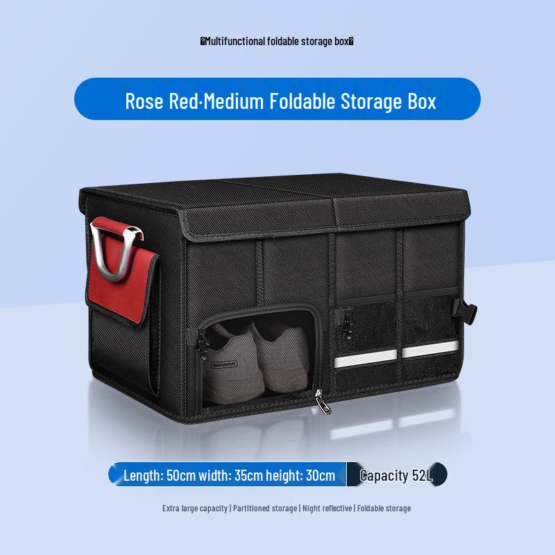 Foldable Car Trunk Storage Organizer Box