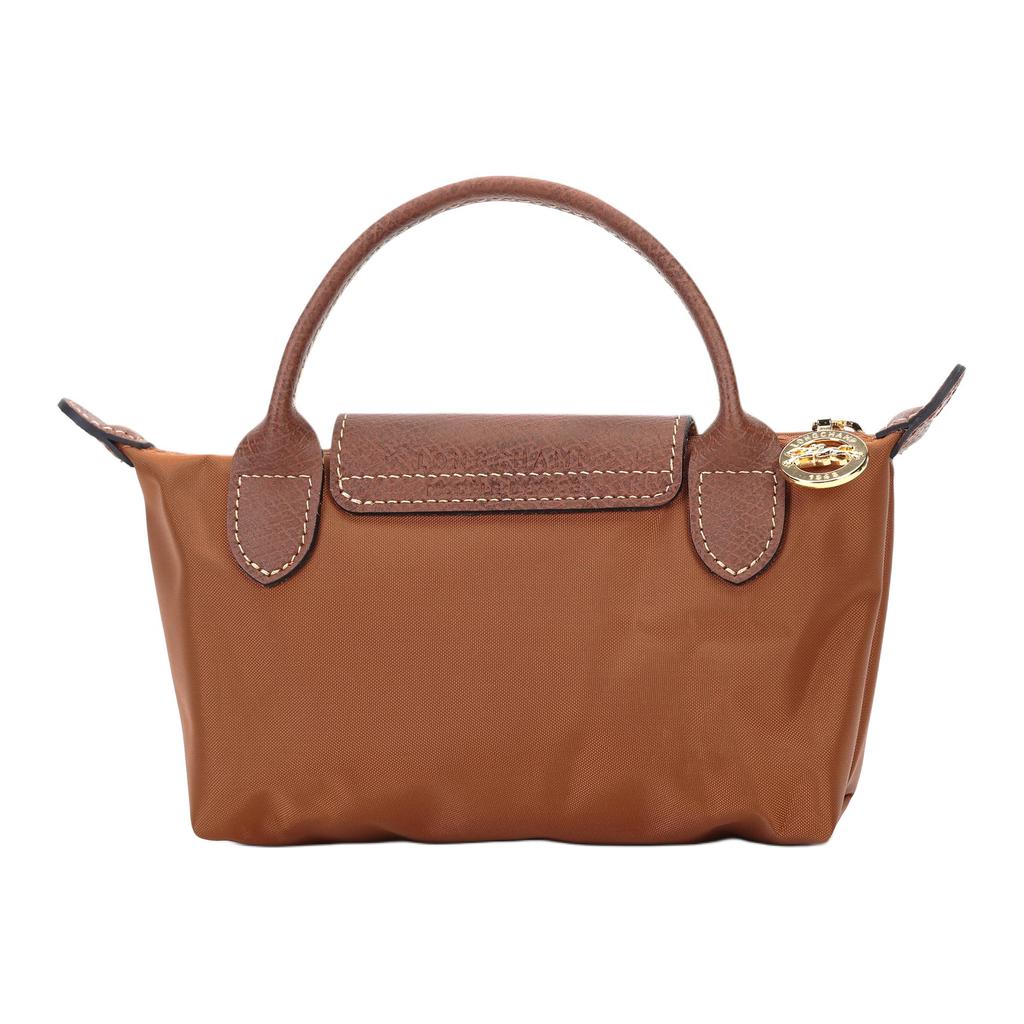Longchamp Le Pliage 17 Kurzer Griff Klappe Reißverschluss Kosmetiktasche Dumpling Tasche Clutch Tragetasche Damen Taschen Brandy 34175089504