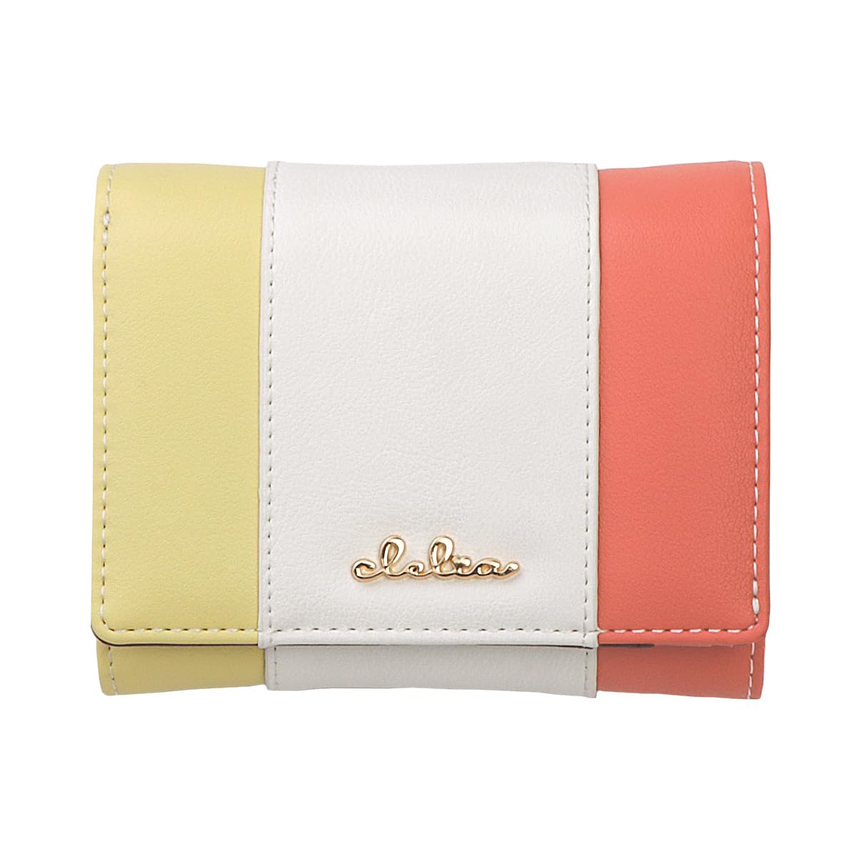 

Folding Large Liberte Series Coral Limited [Cleria] Women s Wallet, Capacity, Bifold, Tricolor, [CL-17075] (Sunset (2025 Color))
