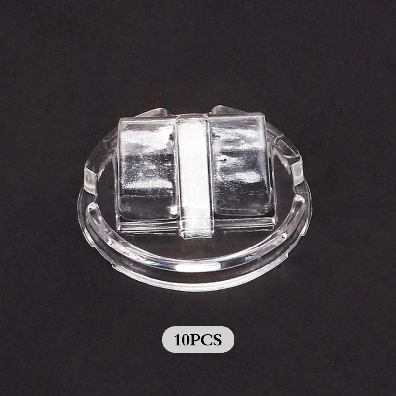 

10 шт. прозрачный держатель для колец на палец, подставка для ювелирных изделий, пластиковая витрина