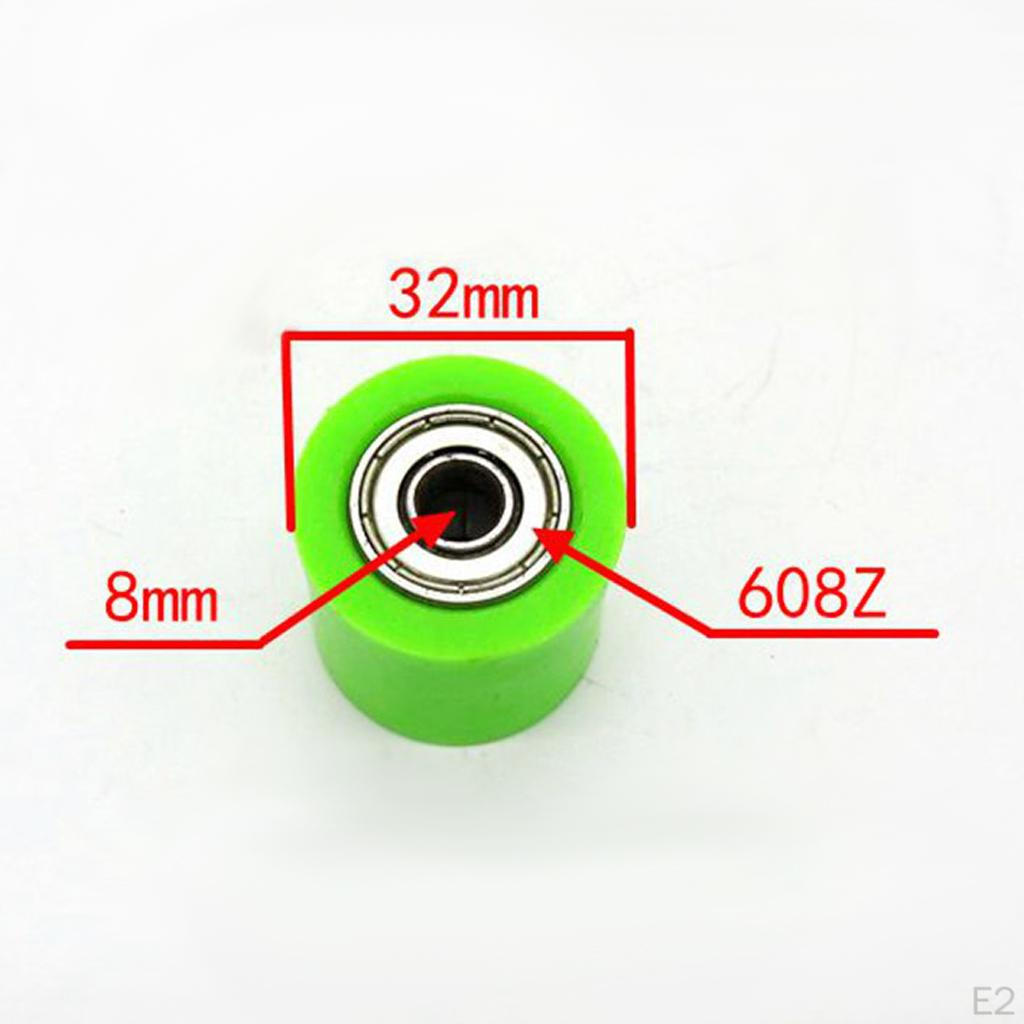 1x Motorcycle Dirt Bike Chain Roller For CRF YZF RMZ KLX Spare Parts U0026 Accessories