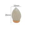 Hot Sale New 3d Artificial Mousse Crepe Cake Design Miniature Dessert Resin Charms for Keyring Bag Shoes
