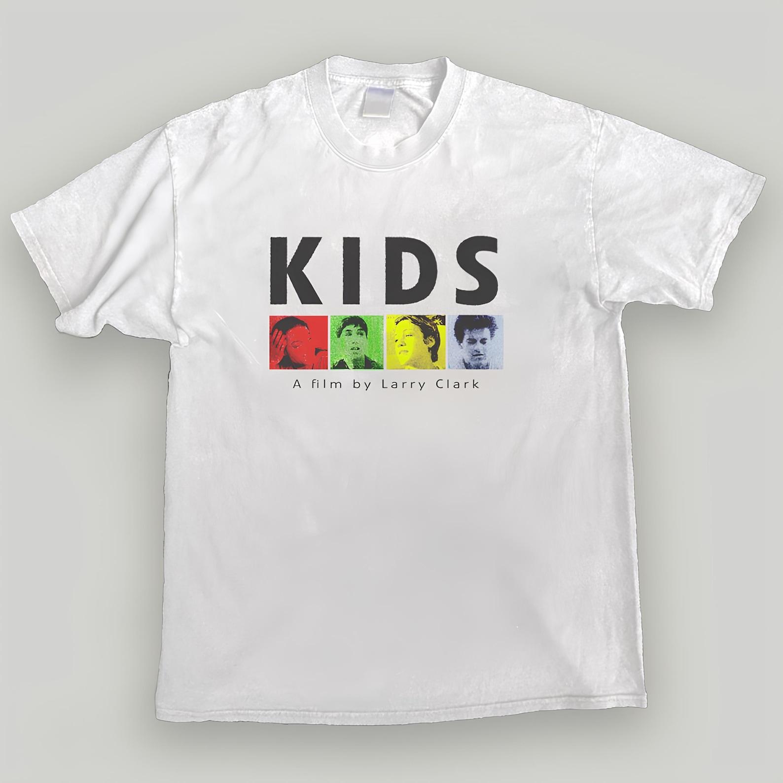 Kids (1995) Larry Clark reprint T shirt Size S-4X White Casual Gildan 5000 3XL