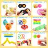 Joyfy 60 Pack Fidget Toys Adults Party Favors Autism Sensory Toys Treasure Box Toys Classroom Prizes Stress Relief Gifts