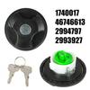 Car Fuel Petrol Diesel Filler Locking Tank Cap & Keys For Fiat 500/500C 1740017