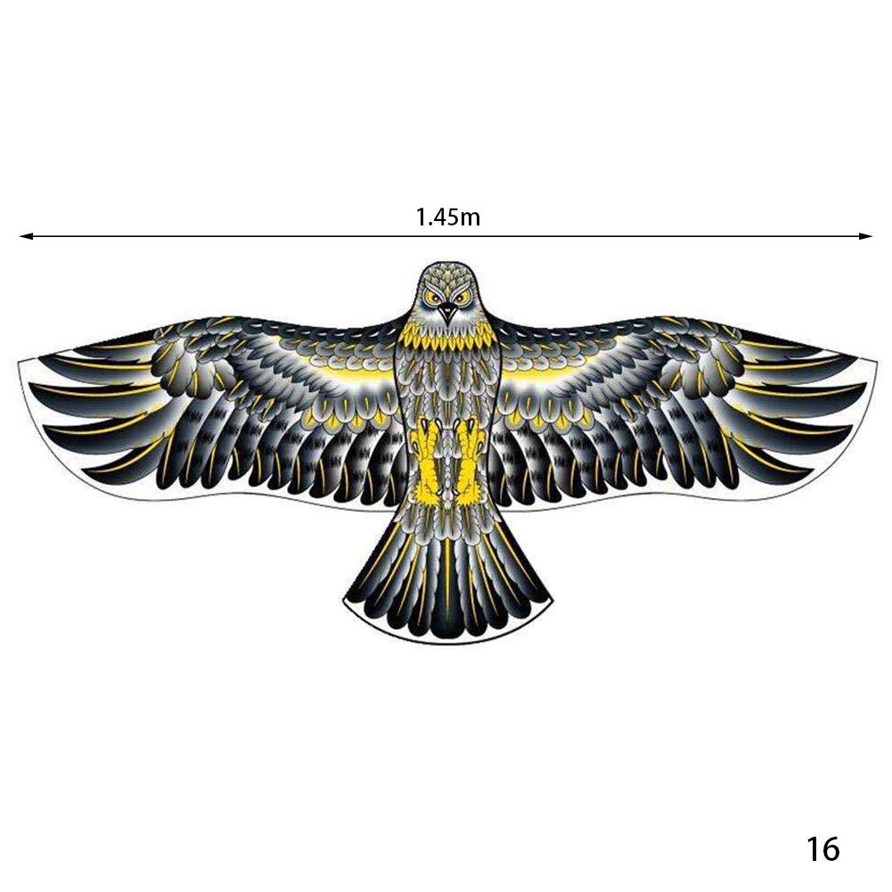 1.2m/1.45m/1.6m Eagle Flying Bird Kite Children Gift Toys