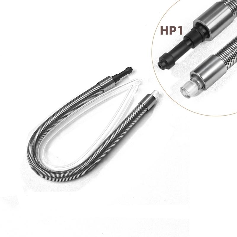 Automatic Coffee Machine Milk Foam Tube Stainless Steel Milk Hose With HP1 Adapter for WE8, ENA 8, 90, E6, D6, E6