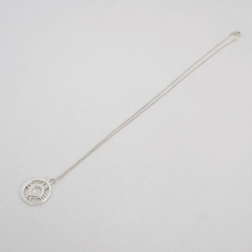 [Gebraucht] TIFFANY/Tiffany 925 Atlas Medaillon Anhänger/Halskette/g422-32