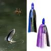 Soft Fishing Lures Squid Skirt Trolling Saltwater Baits for Bass Salmon Trout