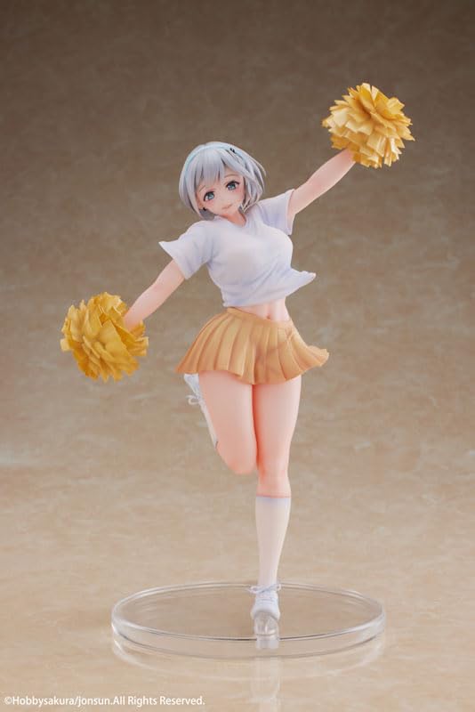 

Cheerleader Riku illustration by jonsun 1/6 scale completed figure Limited edition with bonus