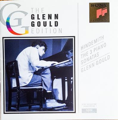 CD HINDEMITH; GOULD - 3 Klaviersonaten  SMK52670 Sony Classical 1993 US Klassik Gebraucht