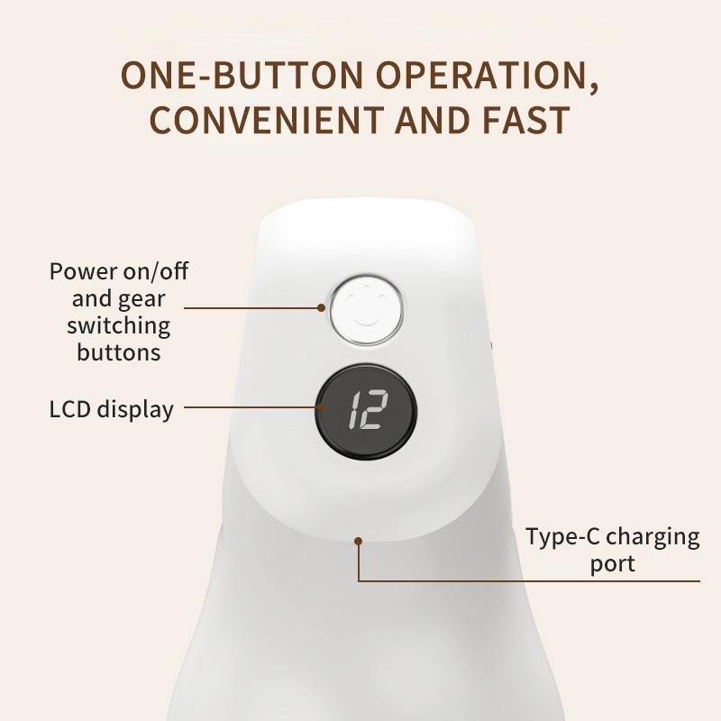 Handheld Body Shaping Machine Massager Body Slim Massage 3 heads and 3 Pads Adjustable Multi-Speed Vibration Deep Tissue Relax