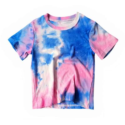 Kids Girls T-shirt Bright Fluorescent Color Tops Shirt Children Casual Soft Comfortable T Shirt