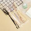 Anti-Lost Windproof Hat Strap Silk Ribbon Hat Chin Cord Portable Hat Windproof Rope  Hat