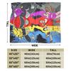 M-Mighty Morphin Blankets Quality Warm Cartoon P-Power Rangers Throw Blanket Winter Travel Couch Chair Graphic Bedspread