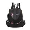 Rucksack Damen Große Kapazität Oxford Stoff Rucksack Mode Schultasche Vintage Rucksack