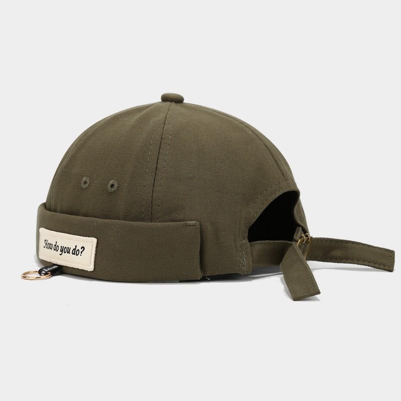 Unisex Vintage Flat Cap Cotton Adjustable Hat Streetwear Hip Hop Casual Wear