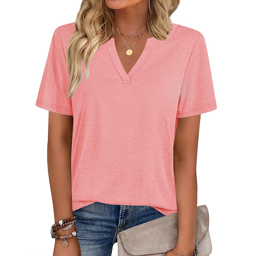 Women's Loose-Fit Fashionable Casual T-Shirt Top