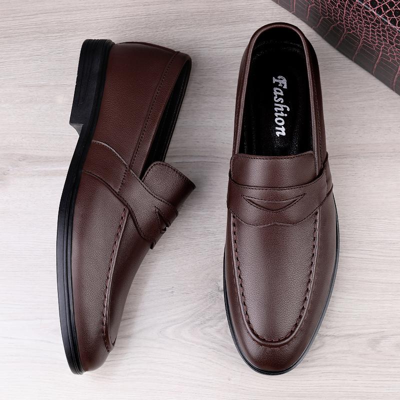 

Трендовые дизайнерские новые мужские туфли из натуральной кожи в стиле кэжуал для платья, для выпускного вечера, пенни-лоферы, формальная свадебная обувь, zapatos hombre 44