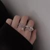 Gifts Party Baroque Pearl Girls Women Rings Adjustable Open Ring Index Finger Ring Korean Style
