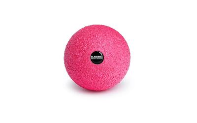 BLACKROLL Boule Rouleau Noir, 8 cm, Fabriqué en Allemagne, Boule d'Étirement Légère 17 g pour l'Auto-Soin, Rose Authentique