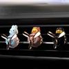 Cool Bear Pilot Car Air Freshener Accessories Decoration Rotating Propeller Air Outlet Perfume Fragrance Aroma Diffuser Car Deco