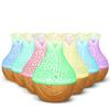 Holzmaserung Luftbefeuchter Aroma Diffusor Zerstäuber USB Haushaltsluftbefeuchter Hydratationsinstrument Desktop Luftbefeuchter 130ML