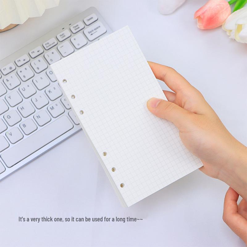 Thickened Loose-Leaf A4/B5/A5/A6/A7 Replacement Paper – Horizontal Line, Grid, Blank Sheets