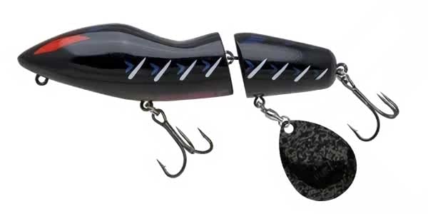 

Nories шарнирный воблер Fukabait JF13 Black Hopper