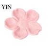 Delicate Desktop Accessory Tray 3D Printed Flower Shaped Jewelry for Rings Necklaces, Decorative Minimalist PLA Storage Plate Organizer, Compact