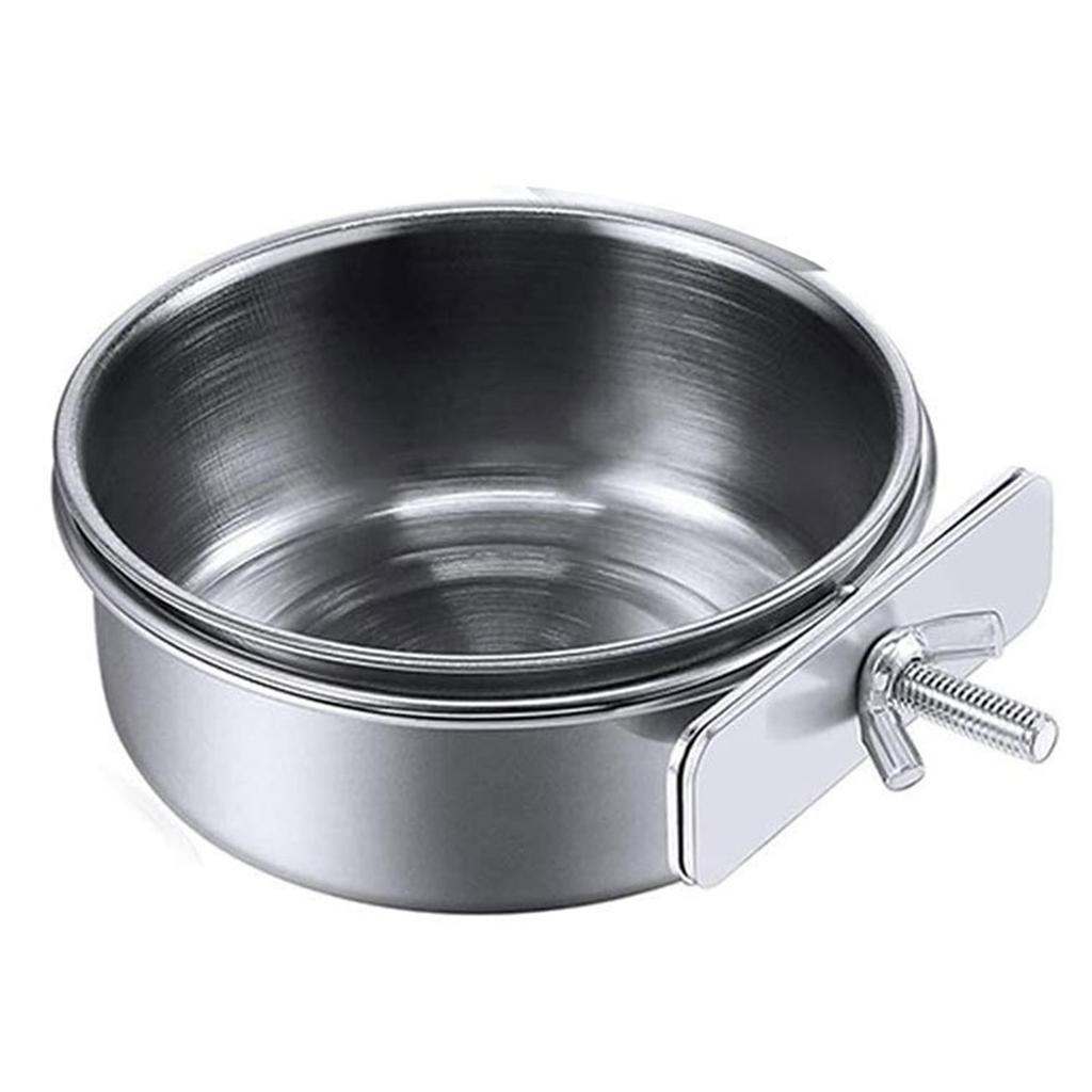 Birds Water Bowls With Clamp Holders, Easy To Clean For Small Birds