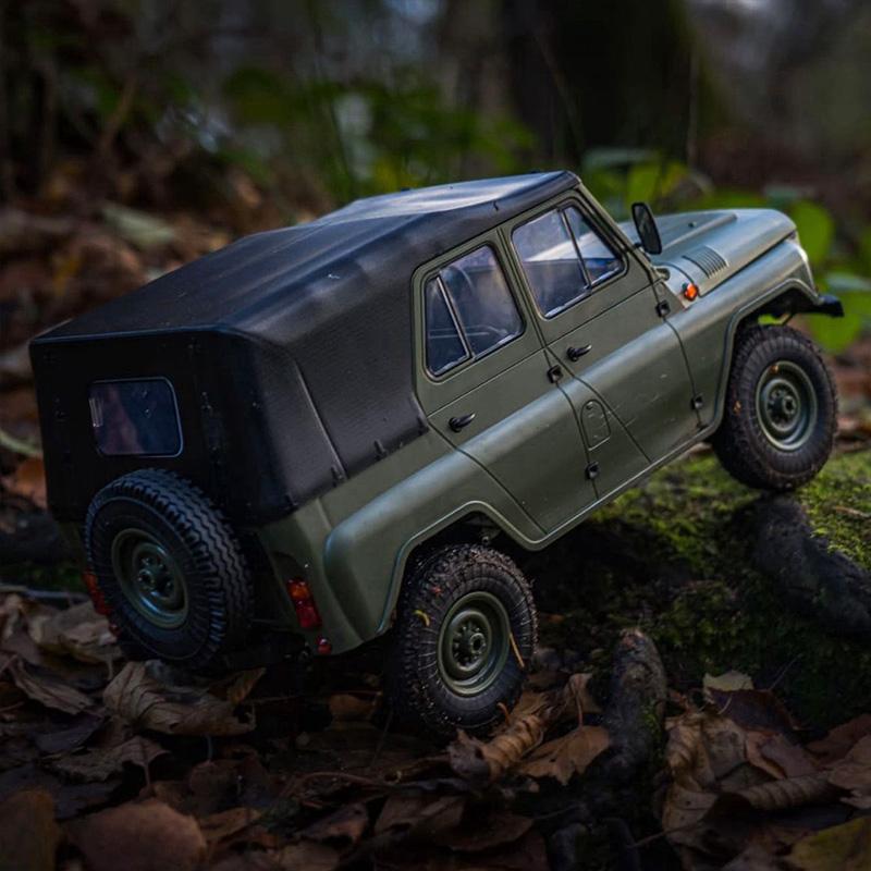 WPL C94 RC Car 1:12 UAZ-469 Remote Control Off Road Vehicle 2.4G Simulation Model Car 4WD Rock Crawler Kid Boy Adult Toy Gift