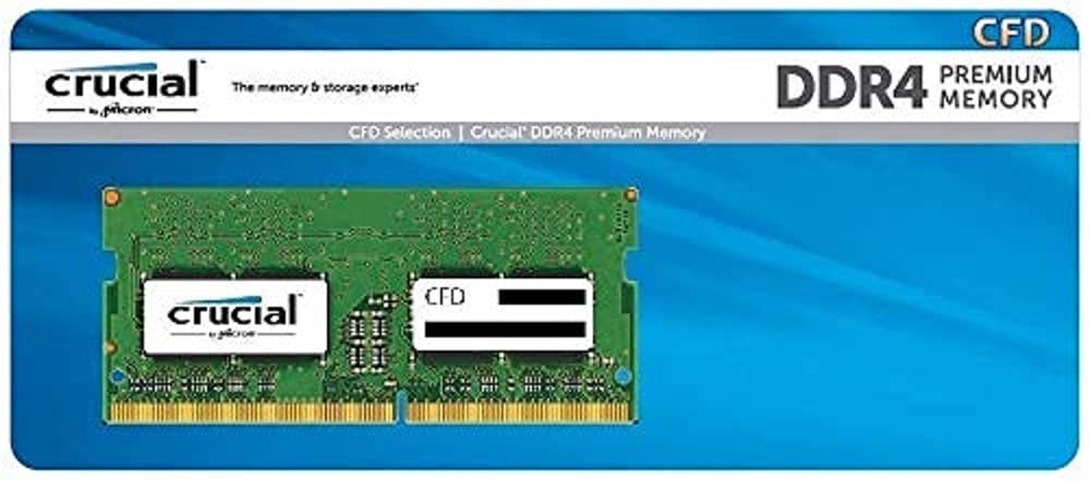

CFD Sales Laptop Memory DDR4-3200 (PC4-25600) 8GB x 1 (8GB) Compatibility Guaranteed, Lifetime Warranty, 260-pin, Crucial by Micron D4N3200CM-8GR