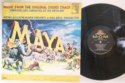 LP Record OST, RIZ ORTOLANI - Maya E4376 MGM 1966 US Soundtracks & Musicals Used