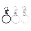 Zinc Alloy Lobster Clasp Hook Set: 3-Piece DIY Keyring & Jewelry Accessories