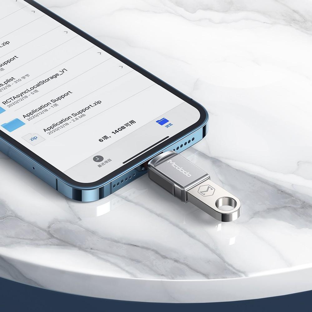 Mcdodo Phone Adapter, Adapter, For Iphone, Usb 3.0, Otg, Ot-8600