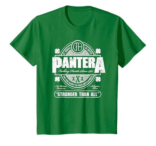 Official Pantera Stronger Than All St. Patrick s Day T-Shirt