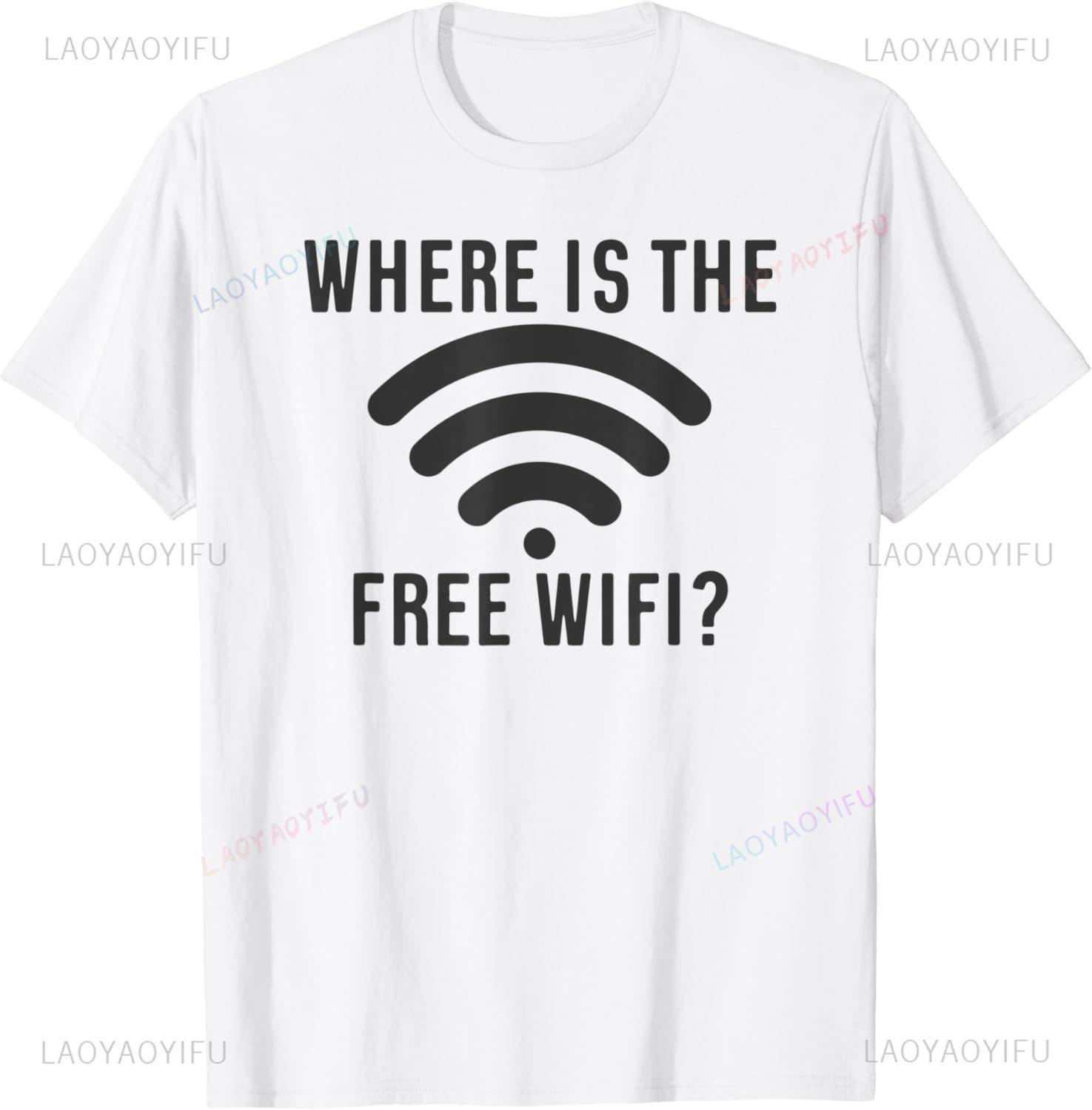 

Смешная цитата сарказма Женская унисекс футболка с бесплатным Wi-Fi Футболка с математическим уравнением для ботаников Новинка Футболка Одежда Уличная одежда с принтом Графические футболки 4XL чёрный