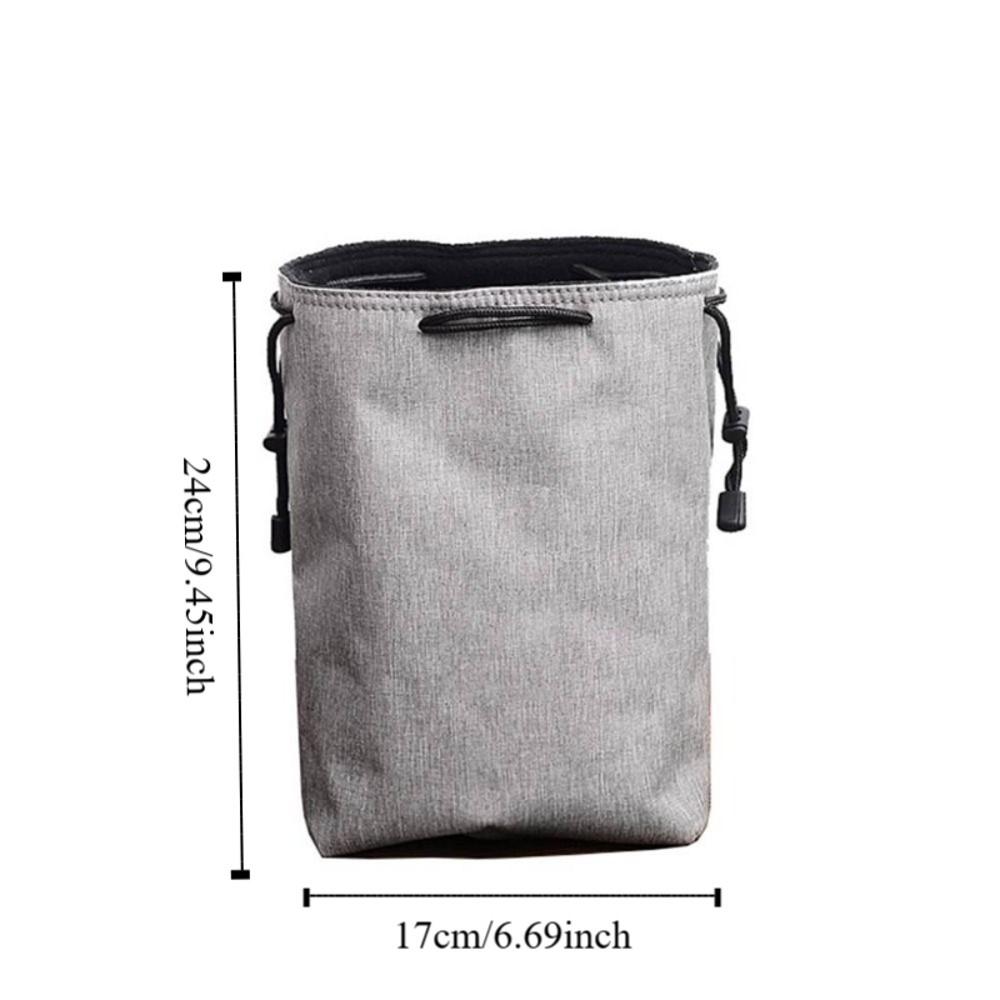 Compact Camera Bag Lightweight Photography Protective Bag Lens Drawstring Pouch  Photography