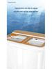 Dual Tub Semi-Automatic Washing Machine, 10kg Large Capacity for Dorms & Rentals