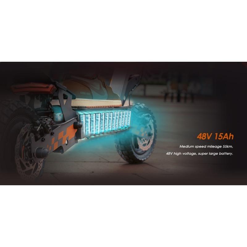 KuKirin G2 Elektrická koloběžka 800W Motor 48V15AH Baterie Dotykový displej Elektrický skateboard 10palcová Terénní kola EScooters
