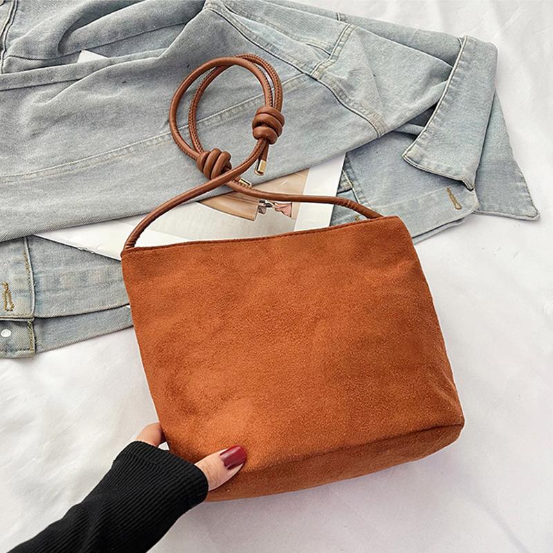 Stilvolle und geräumige Beuteltasche, Schultertasche, Unterarmtasche für den täglichen Gebrauch, mehrfarbige Retro-Umhängetasche für Damen