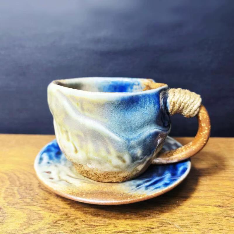 

OLOEY Ceramic Coffee Cup and Saucer Set