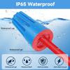 50PCS Waterproof Wire Connectors, Outdoor Sealed Wire Screw Cap Cable Terminals For 22AWG To 14AWG/22AWG To 8AWG Wire Gauge