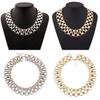 Geometric Necklace Metal Jewelry With Alloy Material For Casual Wear Gift