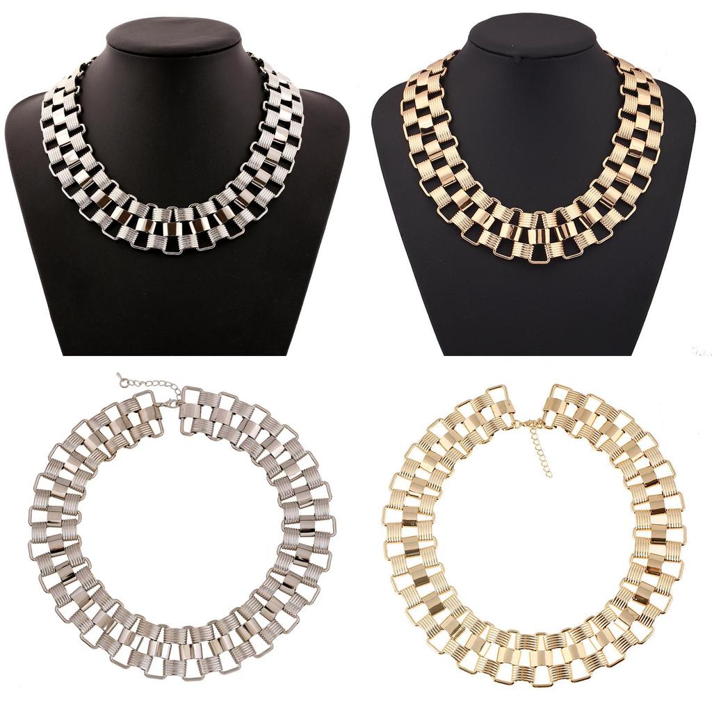 Necklace Geometric Metal Jewelry With Alloy Material For Casual Wear Gift